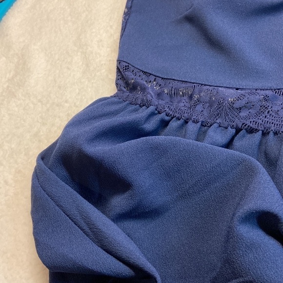 Divided H&M Navy Skater Dress Size 4 Career, Dressy - Picture 11 of 11